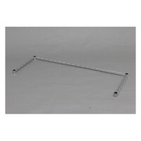 アイリスオーヤマ メタルラックコの字バー MR120BK