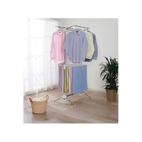 アイリスオーヤマ ステンレス室内物干し ホワイト CLS800SER