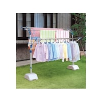 アイリスオーヤマ アルミもの干しブロー台セット AMS169R