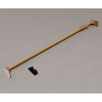 アイリスオーヤマ 木調超強力伸縮棒 ダークブラウン HMUPJ190