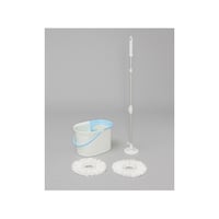 アイリスオーヤマ 回転モップ手回しタイプ専用モップ 青 KMT15