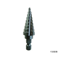 アズワン ステップドリル 2枚刃黒染め表面処理 5―25mm 段数11 NMS25