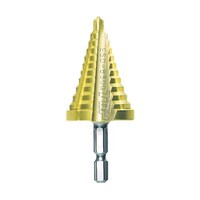 トップ工業 電動ドリル用ステップドリル 10段 4ー22mm ゴールドタイプ ESD422G ESD422G 1本