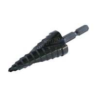 トップ工業 電動ドリル用六角シャンクスパイラルステップドリル 10段 穴あけ寸法Φ4―22 ESD422S