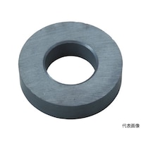 アズワン フェライト磁石 丸形・穴あり 外径12mmX厚み4mm 10個入 TF12RA10P