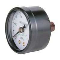 アズワン 圧力計 表示板径Φ50 埋込型口径R1/4表示 TPG50
