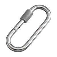 水本 ステンレス プチカラビナ(環付) 線径5mm 長さ57mm B2107