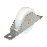 アズワン ベアリング戸車(木製建具用) 平型(平板枠) Φ30 (2個入) THS2530F