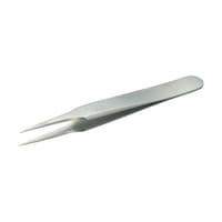 アズワン 耐酸耐磁ルビスピンセット 70mm 先丸先細型 2MSA