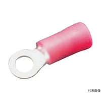 日本圧着端子製造 ビニル絶縁付丸型端子(F形) 100個入り FV1.25MS3