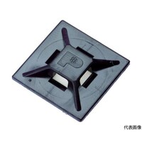 パンドウイットコーポ マウントベース ゴム系粘着テープ付き 黒 (100個入) ABMMAC20