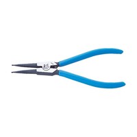 トップ工業 スナップリングプライヤ 軸用直爪 175mm 使用範囲19ー40mm SS175 SS175 1丁