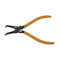 トップ工業 スナップリングプライヤ穴用曲爪 125mm 使用範囲12ー25mm HB125 HB125 1丁