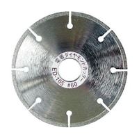 アズワン 電着ダイヤモンドカッター 乾式用 105X1.5X20 ED105