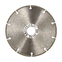 アズワン 電着ダイヤモンドカッター 乾式用 125X1.6X22 ED125