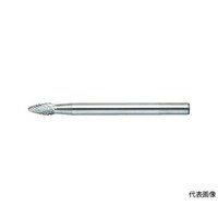 アズワン 超硬バー 楕円型 Φ5X刃長9.5X軸3 ダブルカット TB51B050