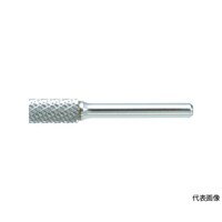 アズワン 超硬バー 円筒型エンド刃 Φ8X刃長19X軸6 シングルカット TB1C080SE