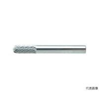 アズワン 超硬バー 先丸円筒型 Φ5X刃長16X軸6 ダブルカット TB2C050