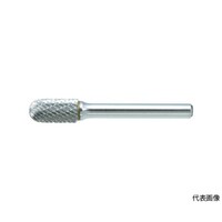 アズワン 超硬バー 先丸円筒型 Φ8X刃長19X軸6 シングルカット TB2C080S