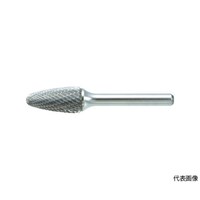 アズワン 超硬バー 砲弾型 Φ16X刃長25X軸6 シングルカット TB3C160S