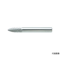 アズワン 超硬バー トンガリ型 Φ8X刃長19X軸6 ダブルカット TB4C080