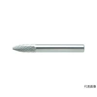 アズワン 超硬バー トンガリ型 Φ8X刃長19X軸6 シングルカット TB4C080S