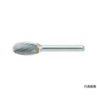 アズワン 超硬バー タマゴ型 Φ12.7X刃長22X軸6 シングルカット TB6C127S