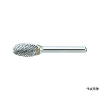 アズワン 超硬バー タマゴ型 Φ19X刃長25X軸6 ダブルカット TB6C190