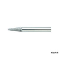 アズワン 超硬バー テーパー先丸型 Φ6(14°)X刃長16X軸6 シングル TB7C060S