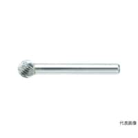 アズワン 超硬バー 球型 Φ11X刃長9.5X軸6 ダブルカット TB8C110