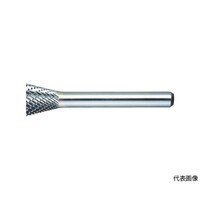 アズワン 超硬バー 逆テーパー型 Φ19X刃長16X軸6 シングルカット TB52C190S