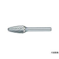 アズワン 超硬バー 砲弾型 Φ9.5X刃長19X軸6 コースカット TH3C095