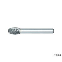 アズワン 超硬バー タマゴ型 Φ19X刃長25X軸6 アルミカット TA6C190