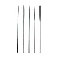 アズワン ダイヤモンドニードルヤスリ 半丸・三角・平・角・丸 5本組S 中目 TNFS3