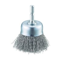 アズワン 軸付カップブラシ φ50X軸6.35 ステンレス線 線径0.3 TB662360