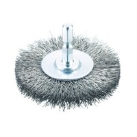 アズワン 軸付ホイールブラシ φ65X軸6.35 ステンレス線0.3 TB623360