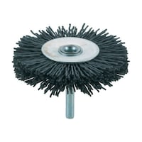 アズワン 軸付ホイールブラシ φ75X軸6 グリッド線 線径1.0 TB6245