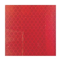 アズワン 高輝度反射シート カプセルレンズ型 227mmX227mm 赤 HS2222C R