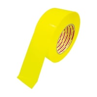 ダイヤテックス ラインテープ 100mm×50m 黄 L10YE100MM L10YE100MM 1巻