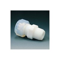 フロンケミカル フッ素樹脂 ハーフオスジョイントI型中間止6φ NR0062001