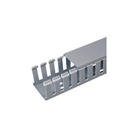 パンドウイットコーポ Gタイプ配線ダクト(PVC製鉛フリー)ライトグレー 23.4×21.1×1830 6FT(フィート) 1本 G.75X.75LG6 1セット