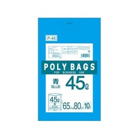 オルディ ポリバッグビジネス45Lペール用 青 1ケース(10枚×50パック) P46