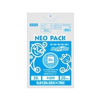 オルディ ネオパック スーパーエコ 30L 半透明 1ケース(20枚×60パック) NSEN3020 1箱