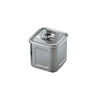 YUKIWA UK 188 角型 キッチンポット 8cm 手無 0031100