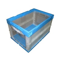 岐阜プラスチック工業 折りたたみコンテナー CB51 片扉 PP製 3150000 1個