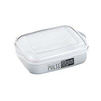 エンテック 電子レンジ容器 パルスレンジ 角型 PL1003 ホワイト 5648700