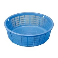 岐阜プラスチック工業 リス PP 丸カゴ No55 φ545×180 0425400 1個