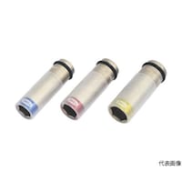 TONE プロテクター付きインパクト用薄型ホイルナットソケット(自動車整備用) 対辺寸法17mm 4AP17N 4AP17N 1個