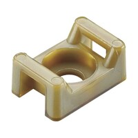 パンドウイットコーポ タイマウント 耐薬品・耐熱・対放射線性タイプ 10.8×16.2×7.1 使用ねじM4 (100個入) TM2S8C71