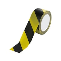 ユニット 安全標識テープ 黄/黒 374100